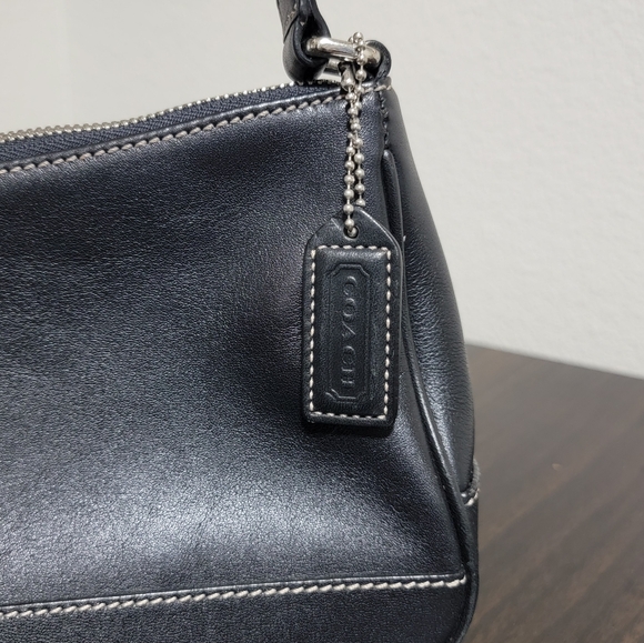 Coach Y2K Hampton Demi Prep Shoulder Bag Leather 7587 - Picture 2 of 9